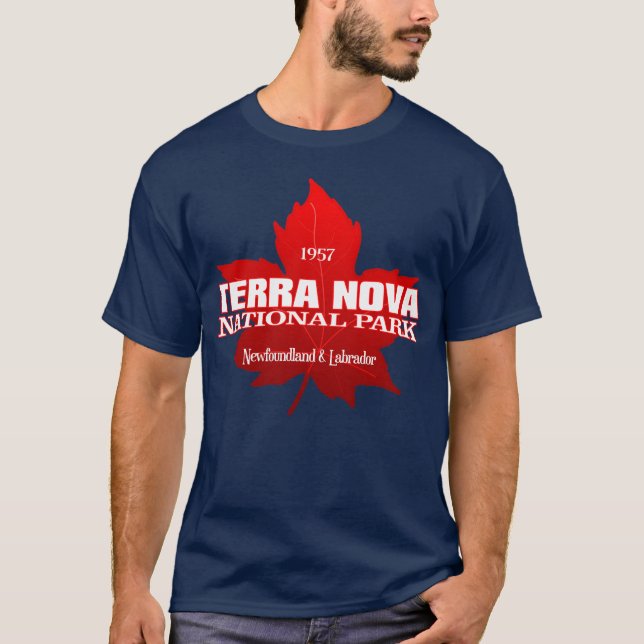 T-shirt Terra Nova NP (feuille d'érable) (Devant)