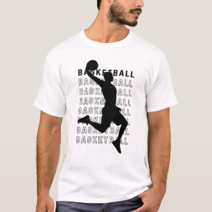 T-shirt terrain de basket-ball