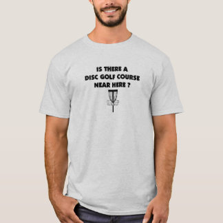 T-SHIRT TERRAIN DE GOLF DE DISQUE