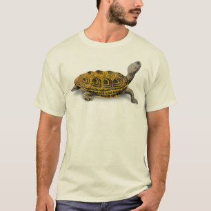 T-shirt Terrapin de dos en forme de losange