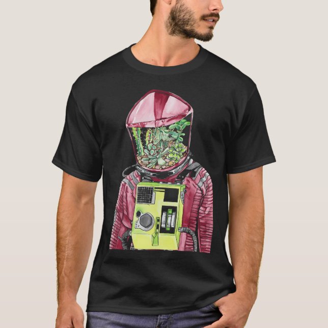T-shirt Terrarium des astronautes (Devant)