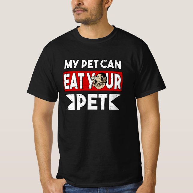 T-shirt Terrarium pour animaux de compagnie de serpent de  (Devant)