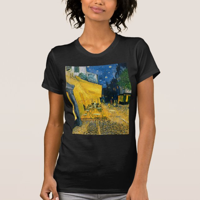 T-shirt Terrasse de café de Vincent van Gogh |, Place du (Devant)