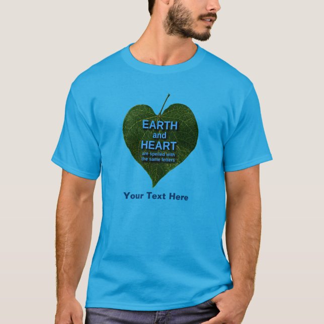 T-shirt Terre - Anagram du coeur (Devant)