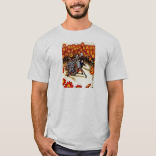 T-shirt Terre antique d'Oz Tin Woodman Scarecrow
