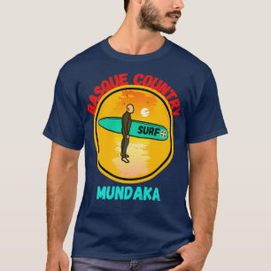 T-shirt terre basque de mundaka surfTShirt