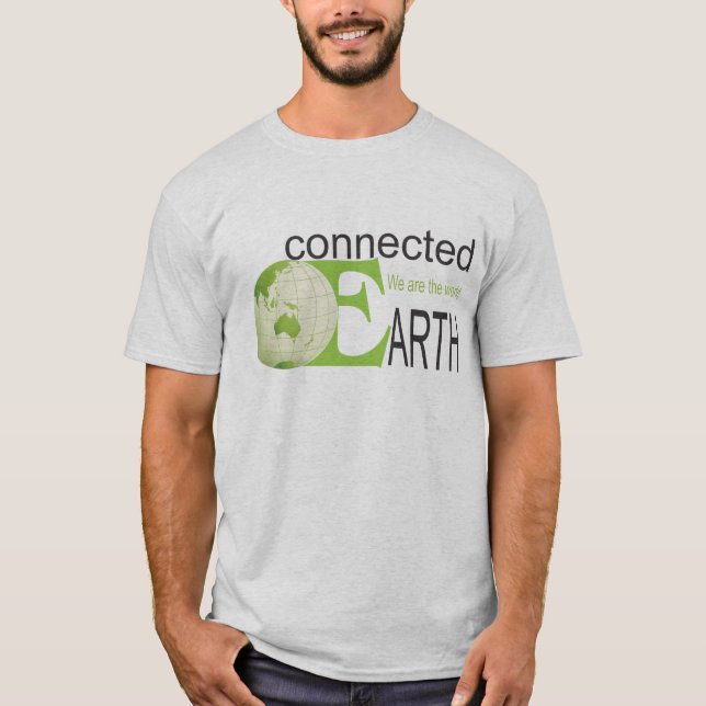 T-shirt Terre connectée (Devant)