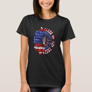 T-shirt Terre De La Liberté Parce Que Mon Fils Est Courage