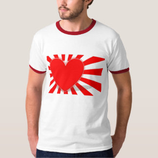 T-shirt Terre de l'amour en hausse