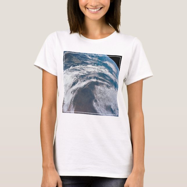 T-shirt Terre De L'Appareil Spacecraft Apollo 12. (Devant)