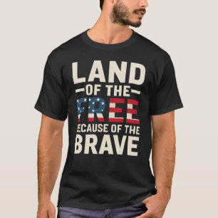 T-shirt TERRE DE LIBERTÉ GRÂCE AUX BRAVES