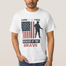 Terre de libres grâce aux braves patriotiques
