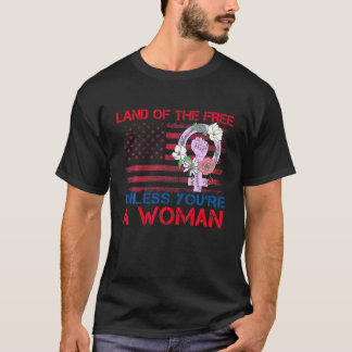 T-shirt Terre des Libres à moins d'être une femme Equ Vint