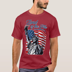T-shirt Terre des Libres - Patriotique