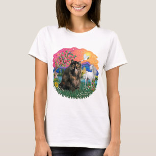 T-shirt Terre d'Imaginaire (ff) - Chat Perse Tortie 18