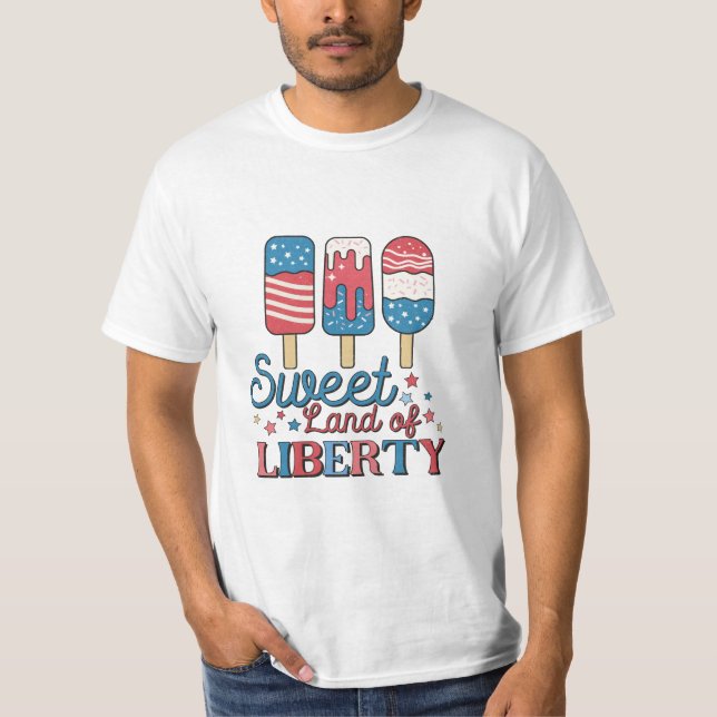 T-shirt Terre douce de liberté (Devant)
