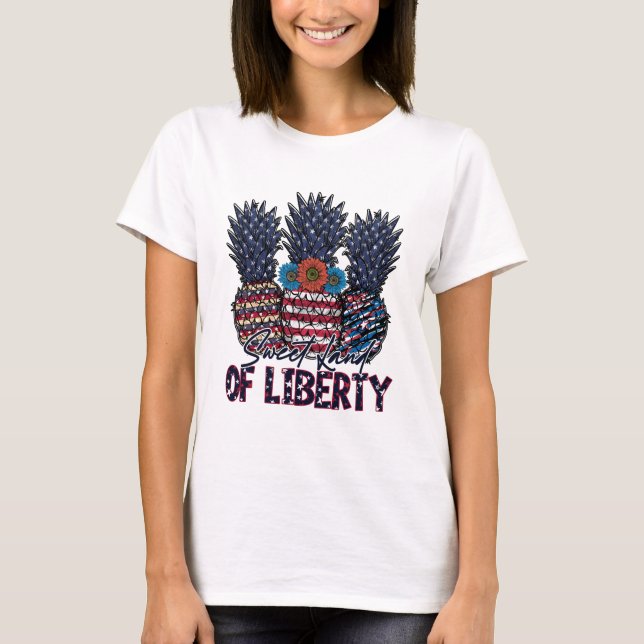 T-shirt Terre Douce De Liberté (Devant)