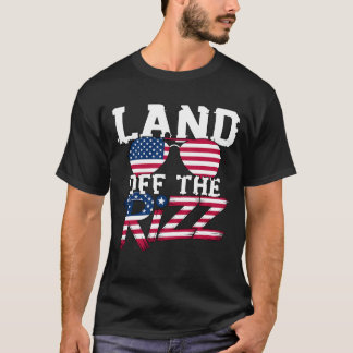 T-shirt Terre du Rizz - Conception drôle pour le 4 juillet