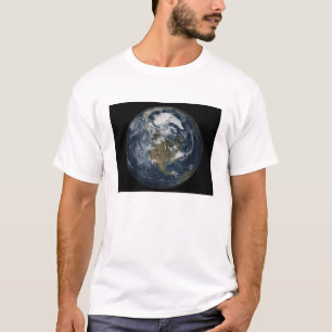 T-shirt Terre entière montrant l'Amérique du Nord 5