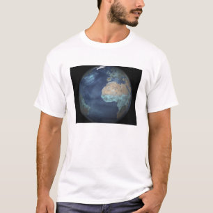T-shirt Terre entière montrant l'évaporation