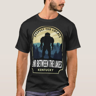 T-shirt Terre entre les lacs Kentucky Bigfoot Sasquatch