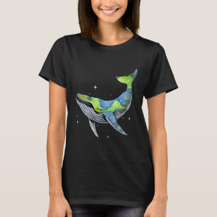 T-shirt Terre Mer Planète Orcas Baleine Sauver la planète