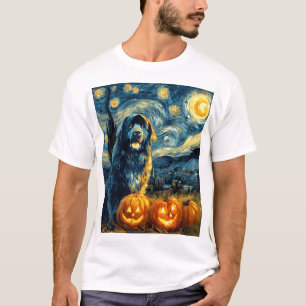 T-shirt Terre-Neuve Terre-Neuvien Chien Mignon Halloween J
