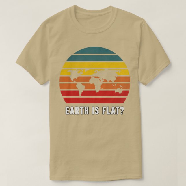 T-shirt Terre plate2 (Design devant)