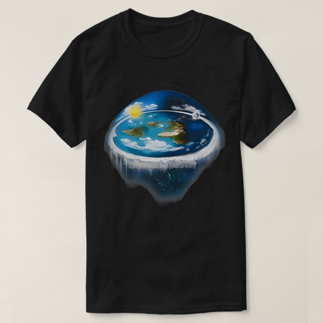 T-shirt Terre plate 4 (Design devant)