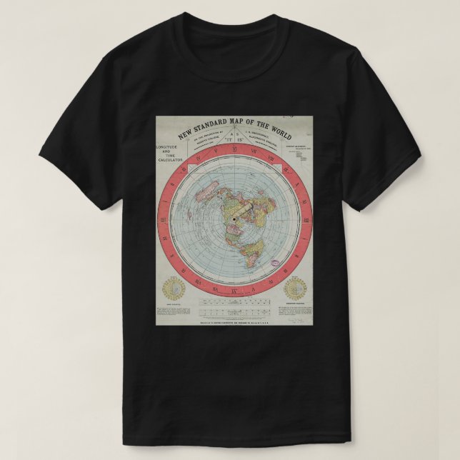 T-shirt Terre plate 49 (Design devant)