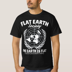 T-shirt Terre plate société la terre manger plat classique