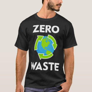 T-shirt Terre sans déchets Jour de la Terre Environnementa