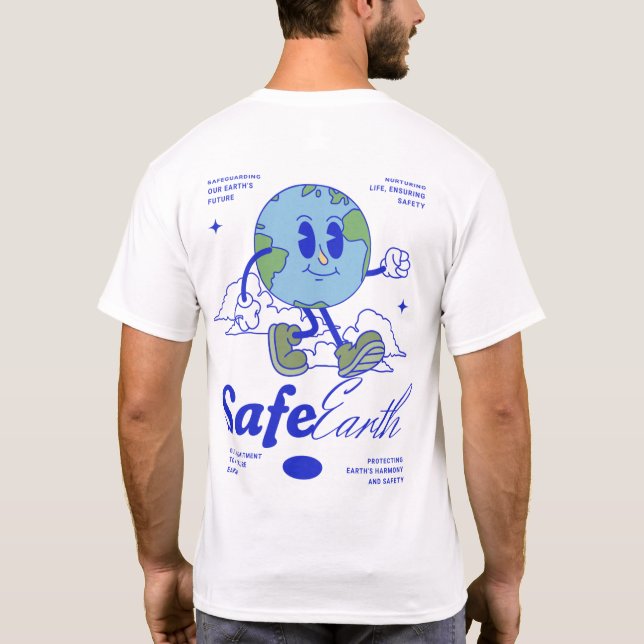 T-shirt Terre sûre (Dos)