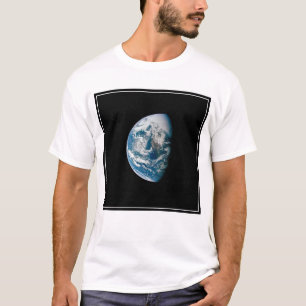 T-shirt Terre Tirée De L'Appareil Spacecraft Apollo 13.