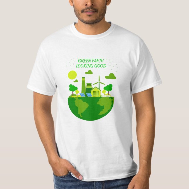 T-shirt Terre Verte, Ça A L'Air Bien (Devant)