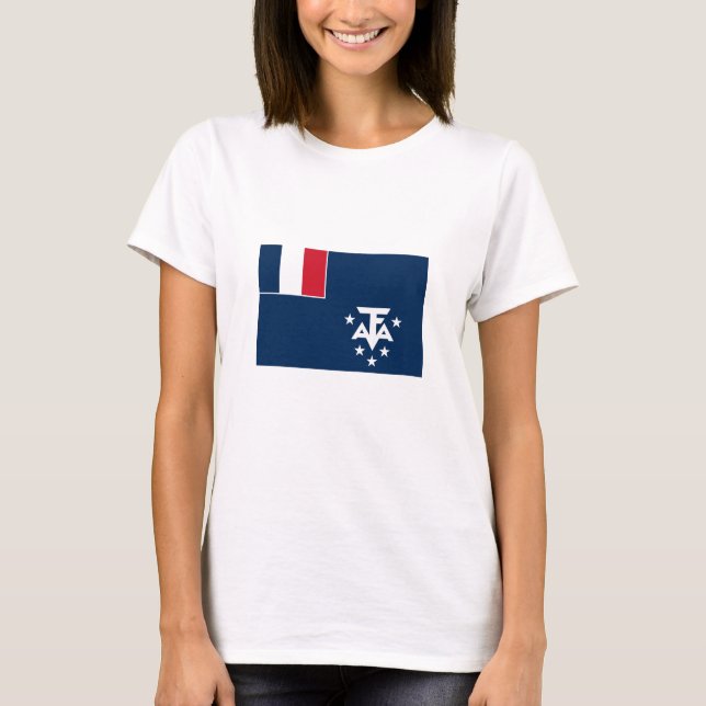 T-shirt Terres australes françaises de l'Antarctique (Devant)