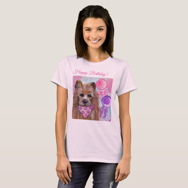 T-SHIRT TERRIER AUSTRALIEN (Devant entier)