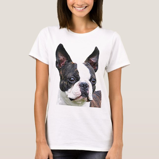T-shirt Terrier de Boston (Devant)