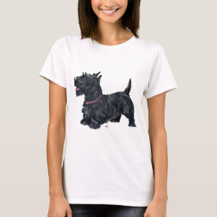 T-shirt Terrier Écossais sympathique