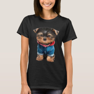 T-shirt Terrier Puppy du Yorkshire