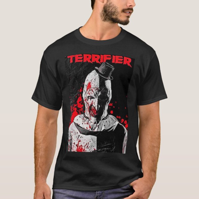 T-shirt Terrifier movie poster horror art 645 (Devant)