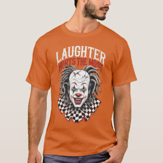 T-shirt Terrifying Clown Face Killer Clown Costume Horror 