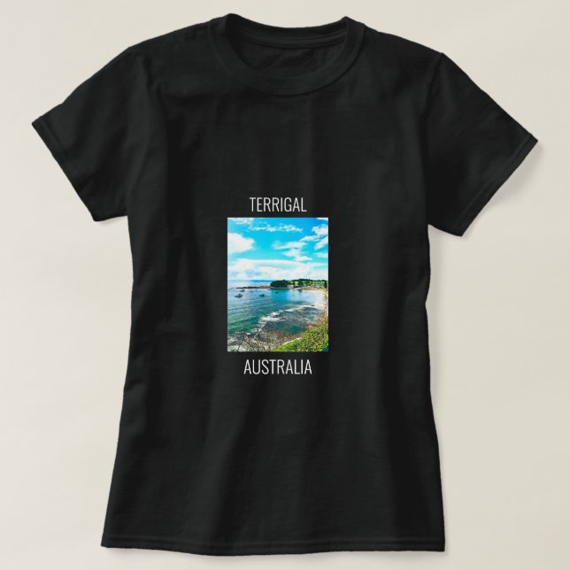 T-shirt Terrigal Central Coast NSW Australie (Design devant)