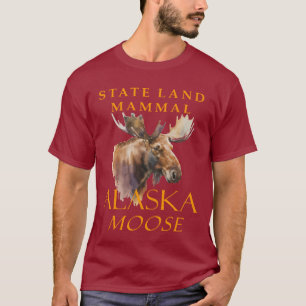 T-shirt Territoire de l'Alaska Mammifère terrestre L'orign