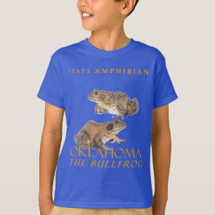 T-shirt Territoire de l'Oklahoma Amphibien La Grenouille T