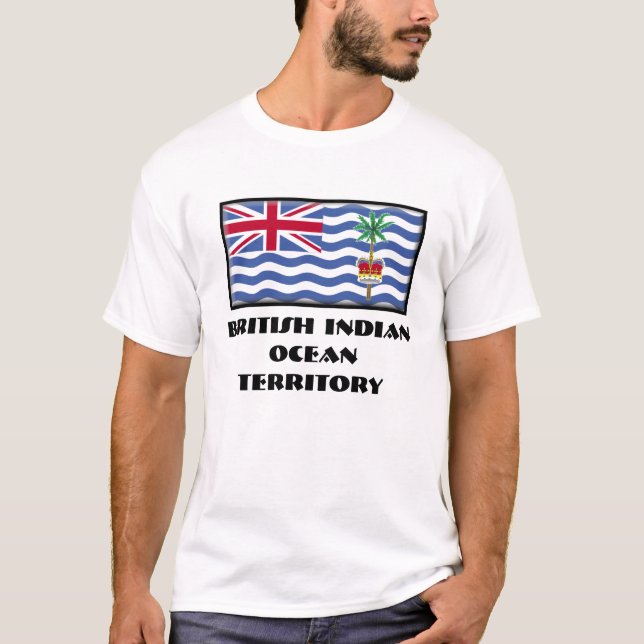 T-shirt Territoire d'Océan Indien britannique (Devant)