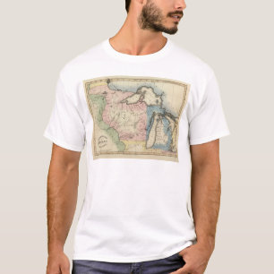 T-shirt Territoires du nord occidentaux et du Michigan