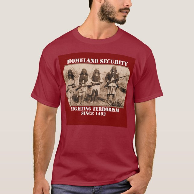 T-shirt Terrorisme de combat depuis 1492 (Devant)