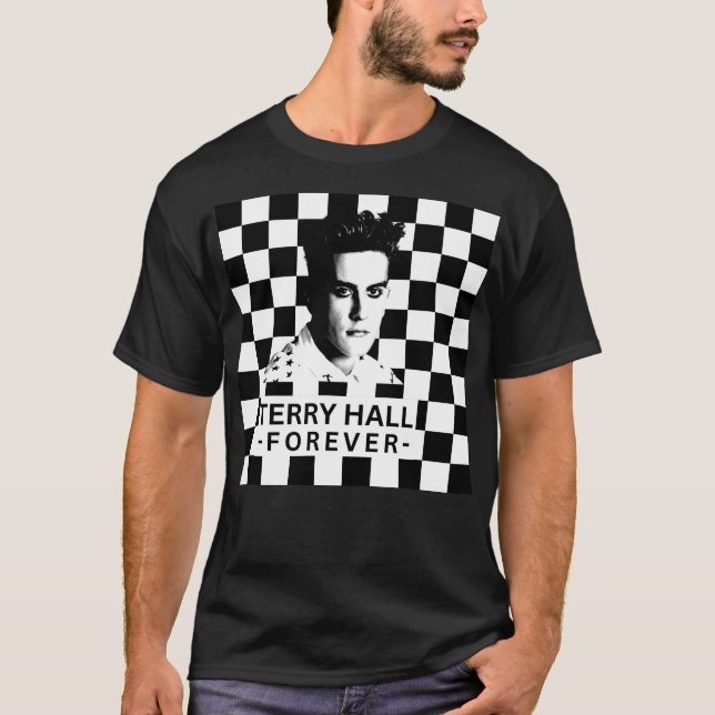 T-shirt Terry Hall Singer Legendary Ska Band The Specials (Devant)