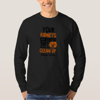 T-shirt Tes Reins Tellement Lazes Que Je Nettoie Les Techn